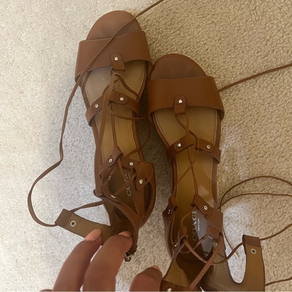 Leather Coach Shoes - Picture 3 of 4